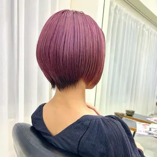 ショート カラー 7Bridge 滝内ひよりのヘアスタイル