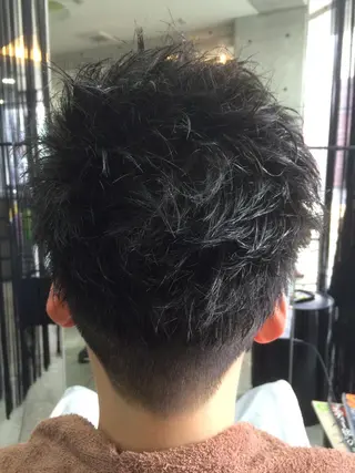 ショート カラー パーマ メンズ Hair&Eyelash SUNNY GRACE✂︎Cherie所属・SUNNY GRACEのヘアスタイル