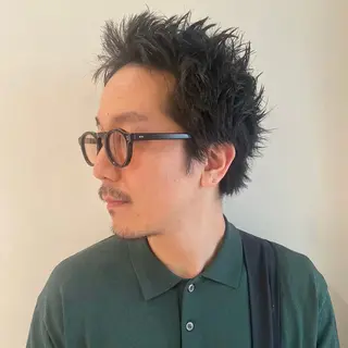 メンズ アオイ/透明感カラー レイヤー🌙のヘアスタイル