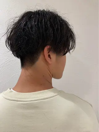 メンズ 渡邊花奈 韓国ヘアのヘアスタイル