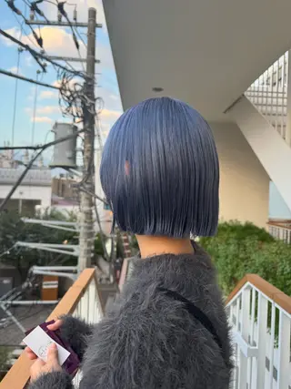 カラー 🫧モテパーマ/ツヤ 縮毛/AI🫧のヘアスタイル