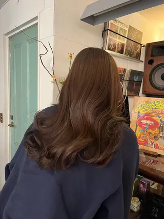 カラー ブリーチなし/透明感 /ショート/大世のヘアスタイル