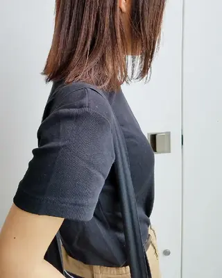 ミディアム カラー パーマ iplus✴ まつげ、眉毛、耳つぼのマツエク・マツパデザイン