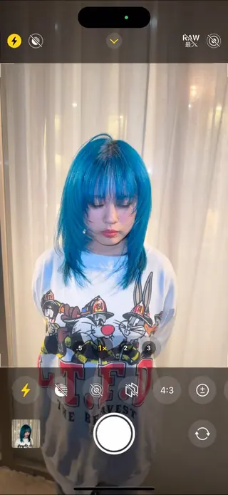 ミディアム octo所属・梅澤 杏菜のヘアスタイル