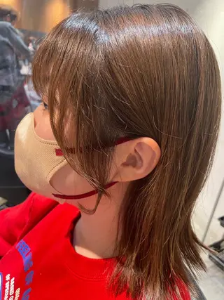 ミディアム AiRU hair MARINAのヘアスタイル