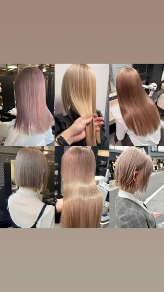 ミディアム カラー ボブ& 髪質改善FUMIYAのヘアスタイル