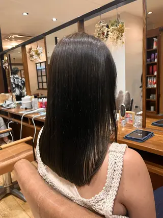 ミディアム DISCO HAIR sanc所属・木村 ときわのヘアスタイル