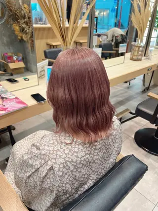 ミディアム カラー 🌞レイヤー×カラー 前川那津美🌞のヘアスタイル