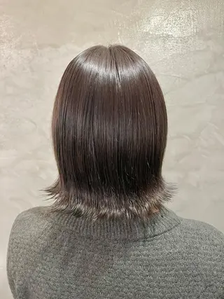 ミディアム カラー 透明感カラー/ ブリーチ無し/RYOのヘアスタイル