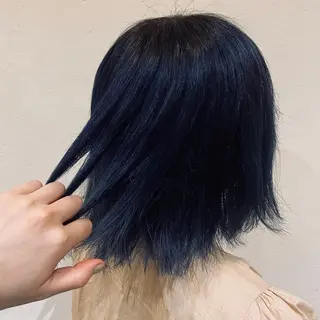 ミディアム カラー runa ショート/ボブのヘアスタイル