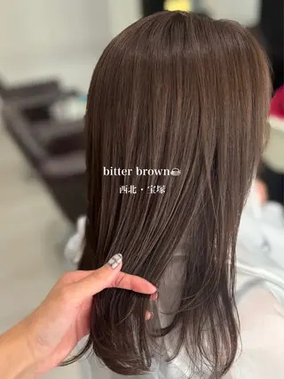 セミロング パーソナルカラー/ 似合わせ/山村さらのヘアスタイル