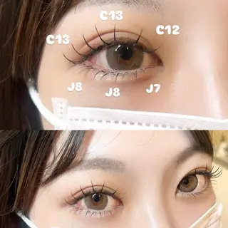 マツエク・マツパ LuXiel Eyelash 薬院店所属・LuXiel薬院店 Rimiのマツエク・マツパデザイン