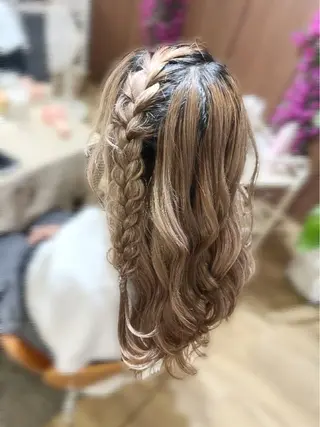 ロング ヘアアレンジ ayahair. moe*のヘアスタイル