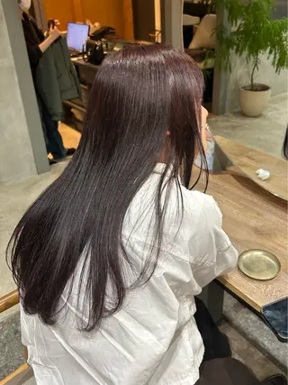 ロング カラー 物井 南帆 （ものいみほ）のヘアスタイル