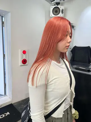 ロング カラー パーマ ヘアアレンジ メンズ キッズ ネイル マツエク・マツパ アイブロウ 艶ハイトーン/ヘア アレンジAYAKAのヘアスタイル