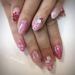 ネイル She nail studio 原宿所属・パラジェル有/ スカルプ/mahoのネイルデザイン