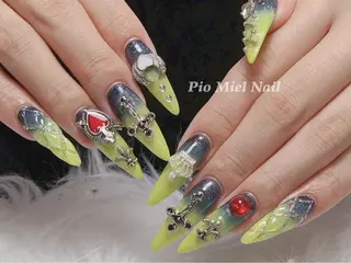 ネイル HANA 長さだしのネイルデザイン