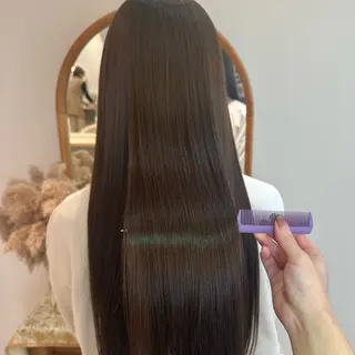 ロング サコ ミのヘアスタイル