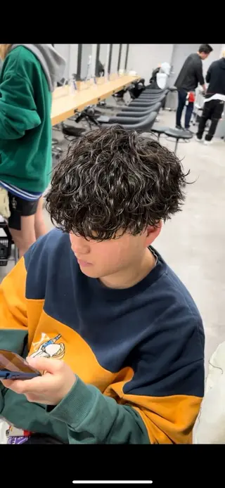 パーマ メンズ メンズパーマ全般/ 似合わせ/ジョウのヘアスタイル