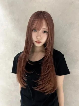 カラー nehus nagaoka所属・🖤複雑履歴ブリーチ Mizuki 🖤のヘアスタイル