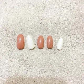 ネイル ゴテゴテ💙ワンホン リオナのネイルデザイン