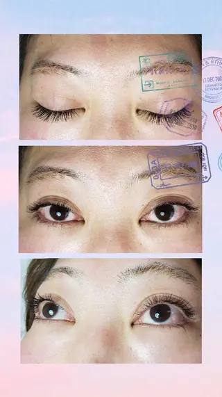 マツエク・マツパ Rouge ・ K  　のマツエク・マツパデザイン