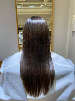 ロング なみまきパーマ/ボブ パーマ🌼杉田 萌恵のヘアスタイル