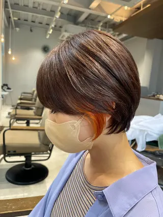 ショート 石原圭悟 /ショート/艶カラーのヘアスタイル