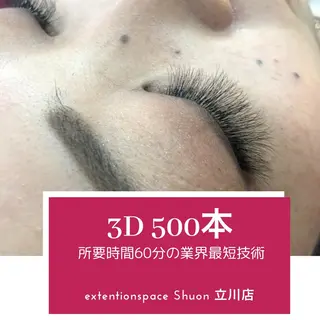 ミディアム マツエク・マツパ KITTY 立川のネイルデザイン