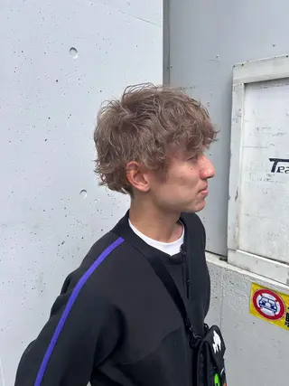 ショート カラー メンズ お任せヘア☘️☘️ 及川渚のヘアスタイル