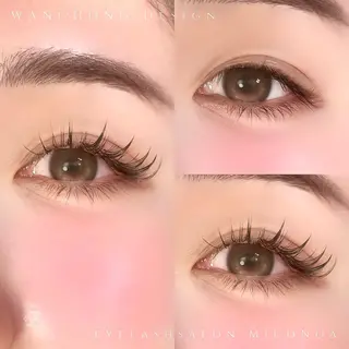 マツエク・マツパ MicoNoa所属・MicoNoa Asamiのマツエク・マツパデザイン