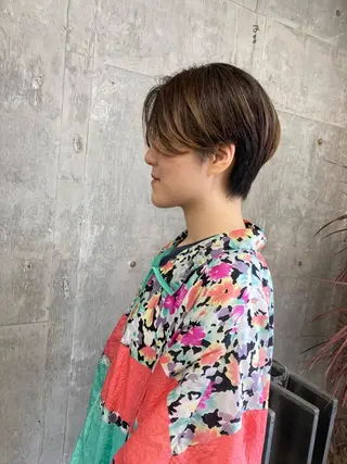 ショート カラー 小木曽智美 /ボブ/ショートのヘアスタイル