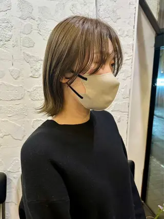 ミディアム カラー 柔らかいcolor 🌿harukaのヘアスタイル