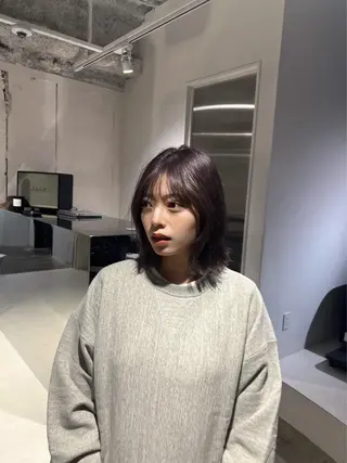 ミディアム 店長/レイヤーカット /大東悠生のヘアスタイル