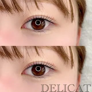 マツエク・マツパ DELICAT MIHOのマツエク・マツパデザイン