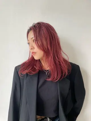 ロング カラー ♡似合わせハイトーン ♡maiのヘアスタイル