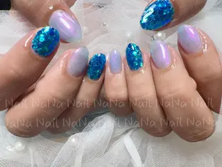 ミディアム カラー ネイル Nail NaNaのネイルデザイン