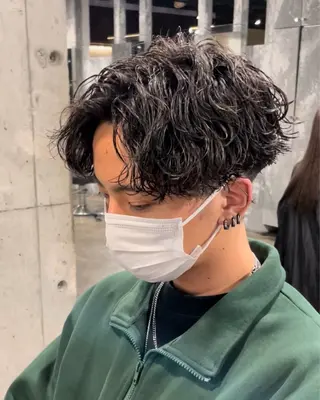 パーマ メンズ 艶髪/透明感🪽 DISCO🪽のヘアスタイル