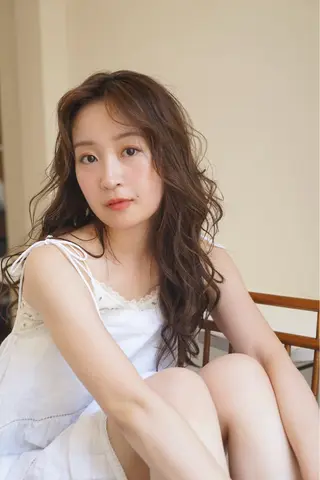 ロング カラー パーマ ヘアアレンジ 髪質改善ストレート✨ パーマヘア✨YUKIのヘアスタイル