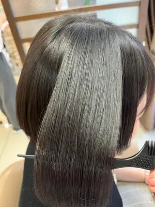 ロング カラー 羽エクステ/シール エクステ/横浜駅5分のヘアスタイル