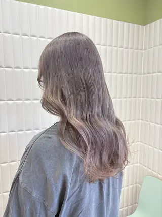 セミロング EIGHT 野々市 イトウミサキのヘアスタイル