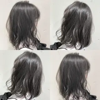 ミディアム カラー パーマ ヘアアレンジ 【ツヤ髪美容師】 ツダケイスケのヘアスタイル
