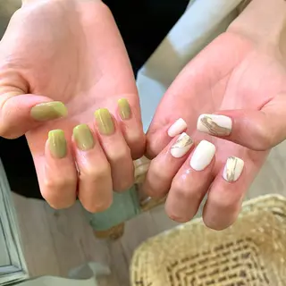 ネイル GO TODAY シェアサロン 表参道Colore店所属・K. Ayanaのネイルデザイン