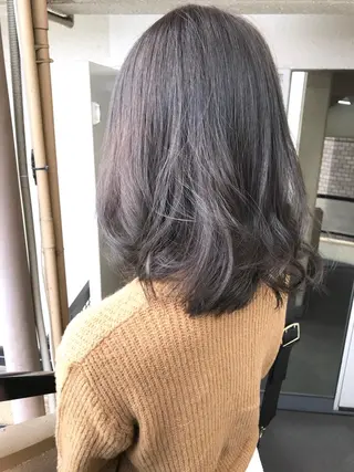 ミディアム カラー 💎髪質改善💎 デザイナーshinのヘアスタイル