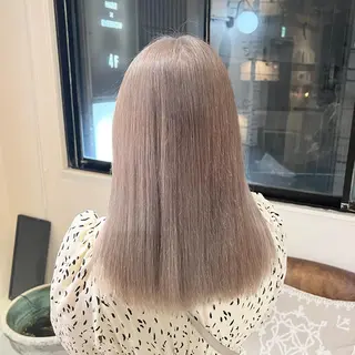 セミロング カラー IVY所属・髪質改善/韓国ヘア 顔まわり特化yutoのヘアスタイル