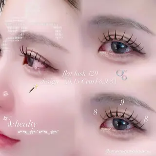 マツエク・マツパ eyelist kako🦋のマツエク・マツパデザイン