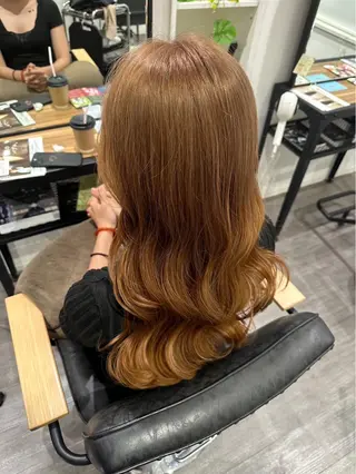 ロング 北村 鴻志郎のヘアスタイル