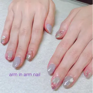 ネイル arm in arm ︎✿Yamamotoのマツエク・マツパデザイン