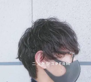 ショート メンズ パーマ 【メンズ専門】 田口雄也のヘアスタイル