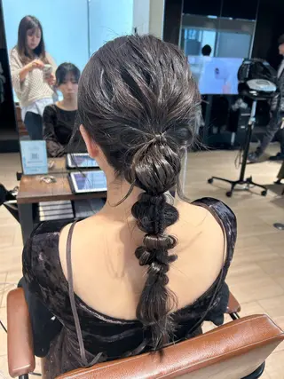 ロング 🎀大竹美侑／顔まわ りカット／レイヤーのヘアスタイル